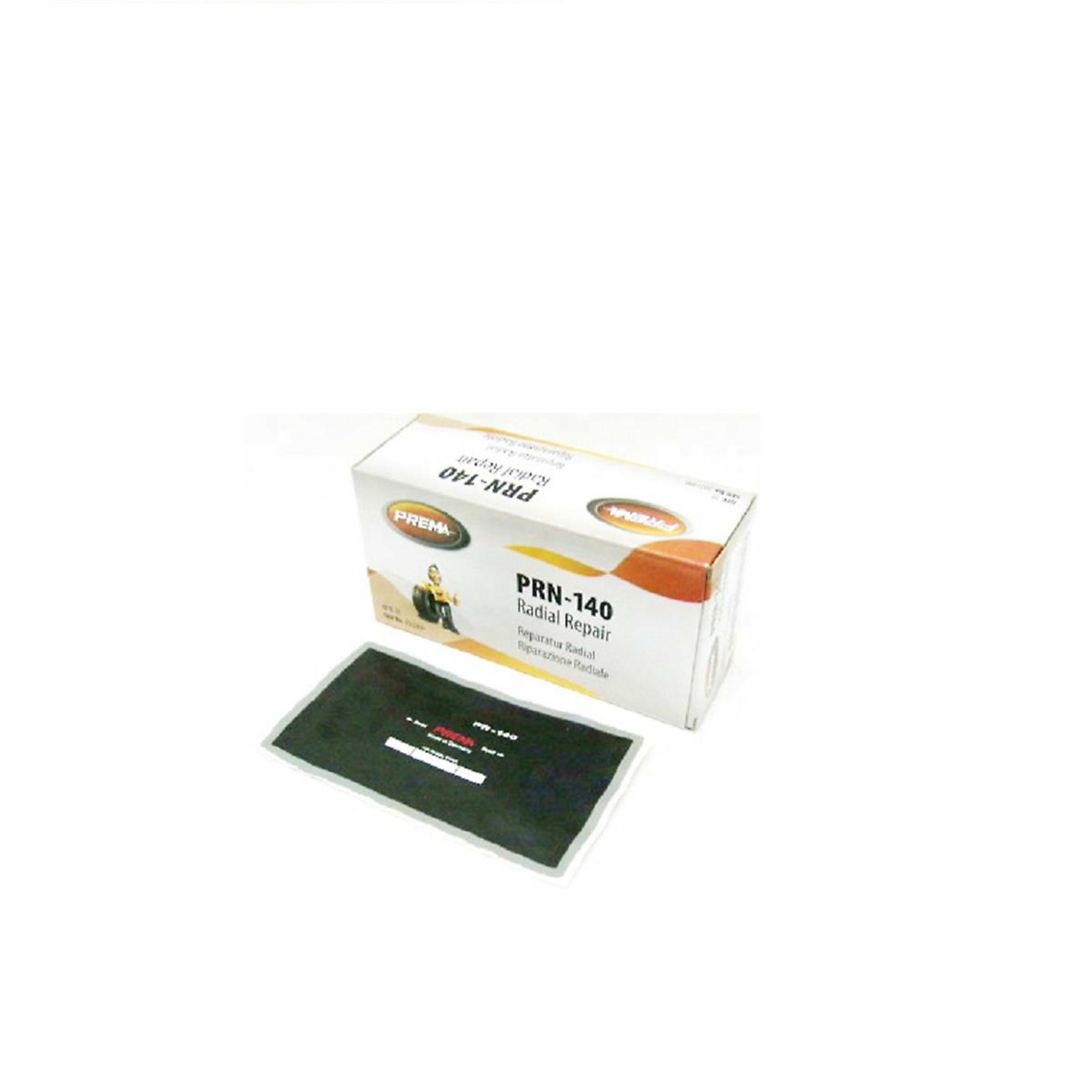 Prema Radial Repair Patch — 7.75in. x 4.75in., 3 Ply, 10 Count, Model# PRMPR-140